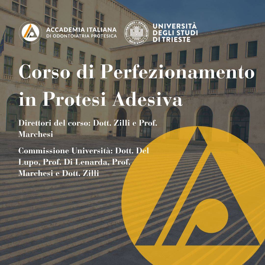 Corso di Perfezionamento in Protesi Adesiva